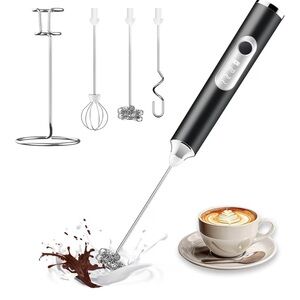Brand new Electric Milk Frother with Attachments